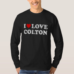 Abgenutzter Grunge-Stil, den ich liebe Colton T-Shirt