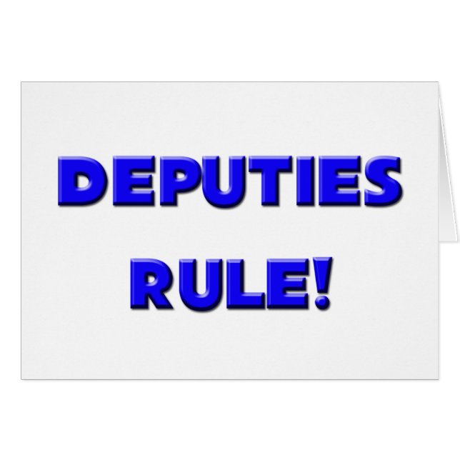 Abgeordnete Rule! (Vorderseite (Horizontal))