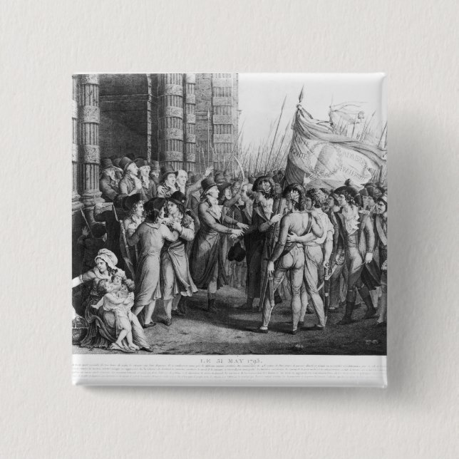 Abgeordnete von NationalkonventVersammlung Button (Vorderseite)