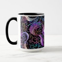 Abgerundet mit Tasse von Curly Beads