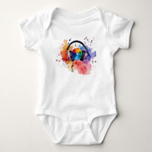 Abgeschiedene Kopfhörer für Musikanwendungen in Aq Baby Strampler