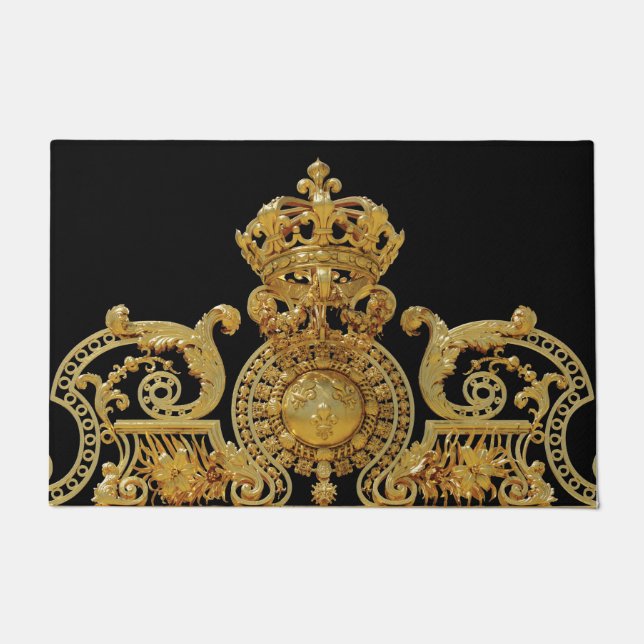 Abgeschiedenes Goldenes Tor Schloss Versailles - F Fußmatte (Vorderseite)