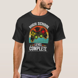 Abgeschlossene Videospiele auf Abitur-Niveau T-Shirt