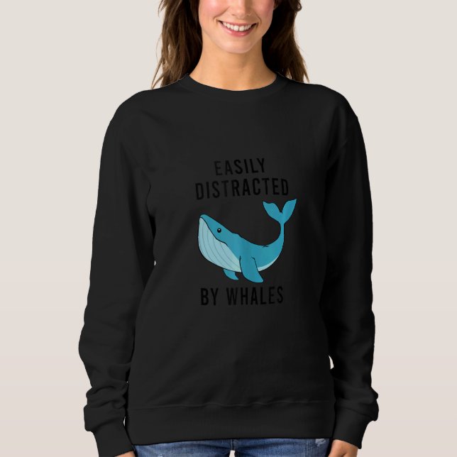 Abgesehen vom Naturschutzbecken des Wales Sweatshirt (Vorderseite)