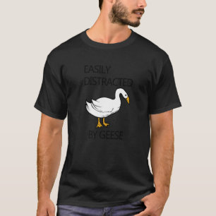 Abgesehen von Gänserpiano Musiker Gänse Clef Prem T-Shirt