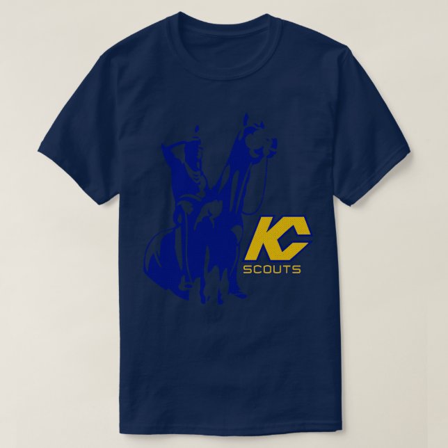 Abgesehen von Kansas City Scouts NHL Hockey 1975 T-Shirt (Design vorne)