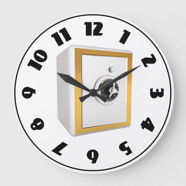 Abgesicherte Uhr (Vorderseite)