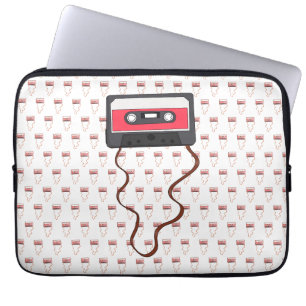 Abgespulte Kassette Mixtape Retro Vintage Laptopschutzhülle