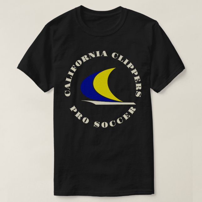 Abgestorbene California Clippers NPSL 1967 T-Shirt (Design vorne)