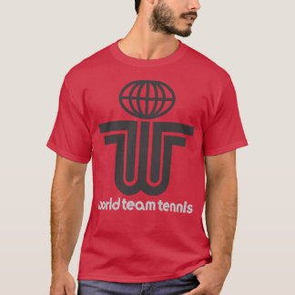 Abgestorbene World Team Tennis 1974 T-Shirt