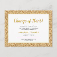 Abgestorbener Gold-Glitzer