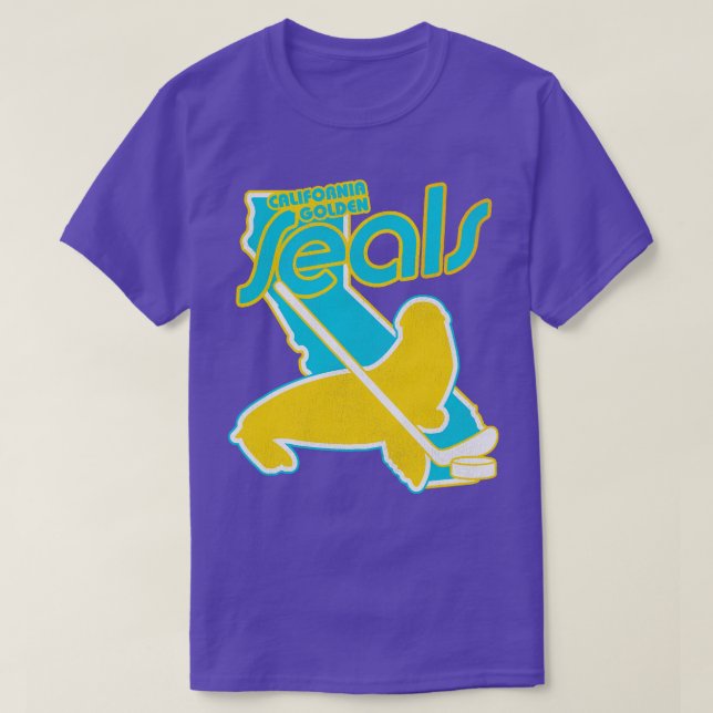 Abgestorbenes California Golden Siegels Hockey Tea T-Shirt (Design vorne)
