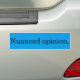 Abgestufter Meinungs-Autoaufkleber Autoaufkleber (On Car)