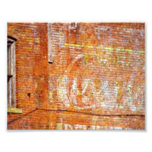 Abgestumpfte Farbe, Fort Madison, Iowa Fotodruck
