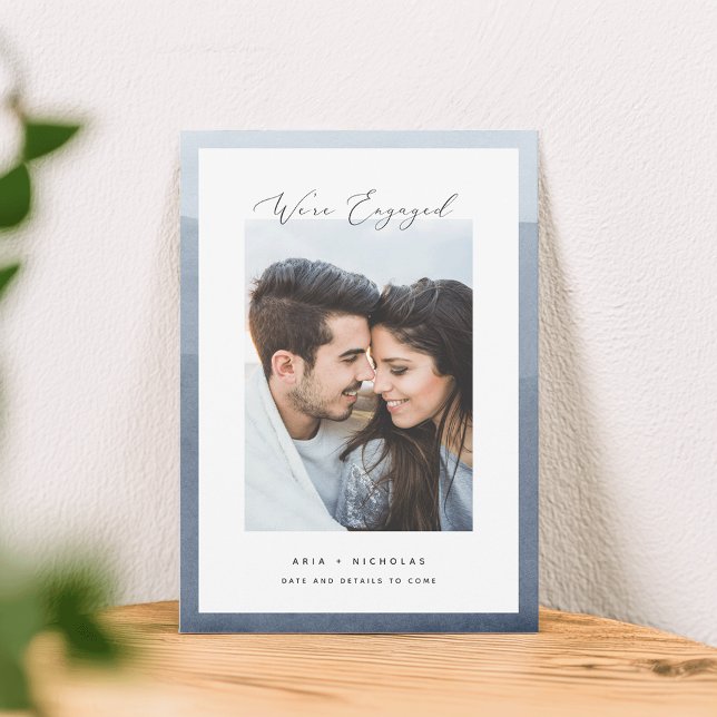 Abgetauchte Grenze | VERLOBUNG FOTO Ankündigung (Von Creator hochgeladen)