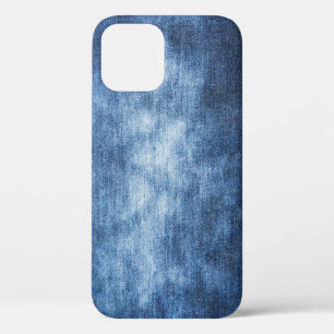 Abgetragener Denim-Stoff, texturierter Hintergrund Case-Mate iPhone Hülle