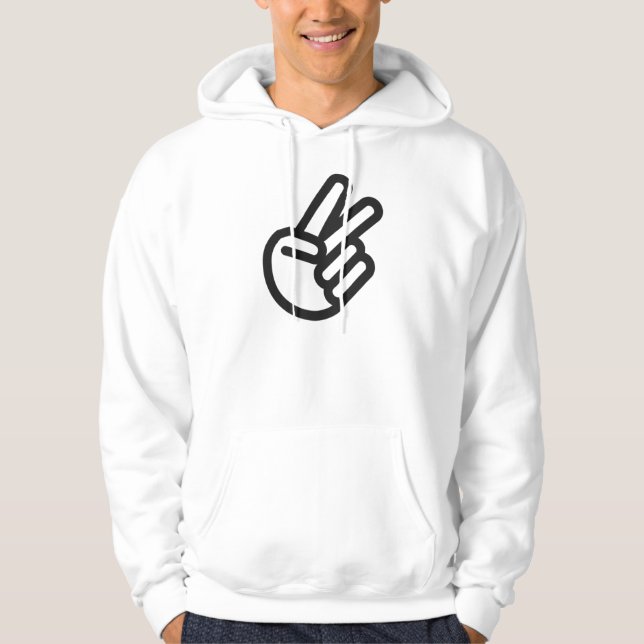 abgetrennter Finger Hoodie (Vorderseite)