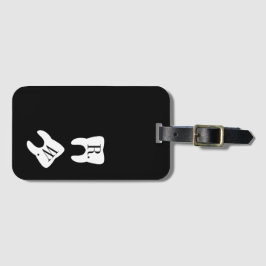 Abgezeichnete Zahn-Zahnheilkunde-Symbol-Gewohnheit Gepäckanhänger