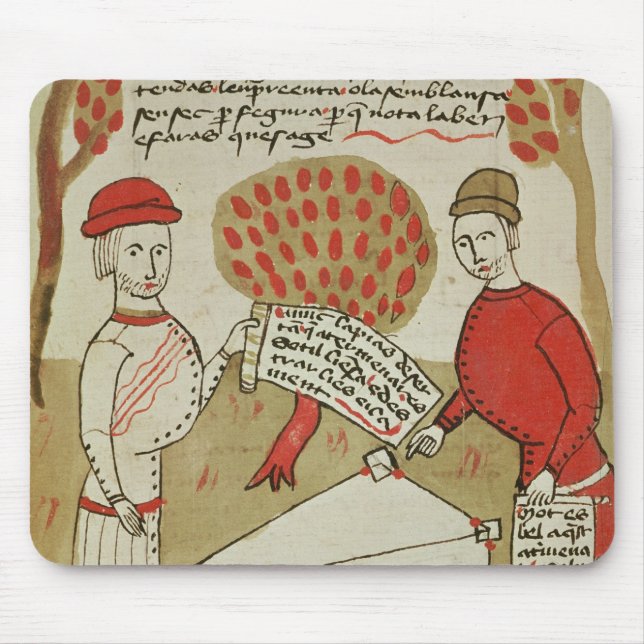 Abgrenzung des Landes, von 'Traite d'Arpentage Mousepad (Vorne)