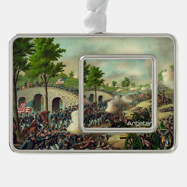ABH Antietam Rahmen-Ornament Silber (Vorderseite)