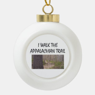 ABH appalachische Spur Keramik Kugel-Ornament