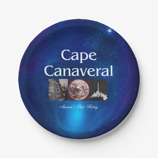 ABH Cape Canaveral Pappteller (Vorderseite)