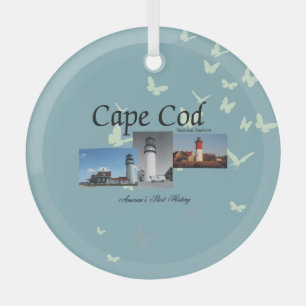 ABH Cape Cod Glass Ornament