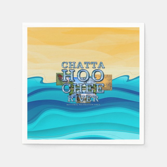 ABH Chattahoochee River Serviette (Vorderseite)