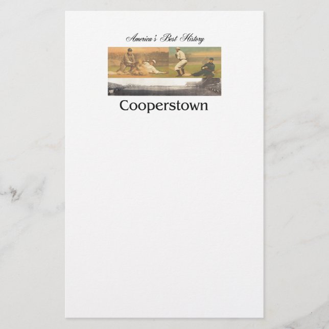 ABH Cooperstown Briefpapier (Vorderseite)