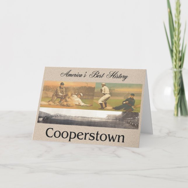 ABH Cooperstown Karte (Vorderseite)