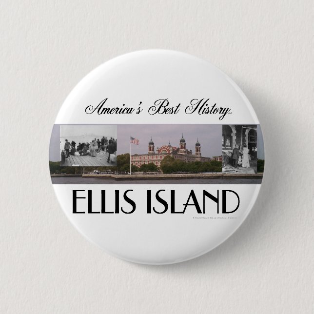 ABH Ellis Island Button (Vorderseite)