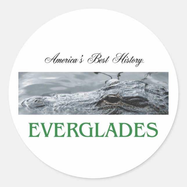 ABH Everglades Runder Aufkleber (Vorderseite)