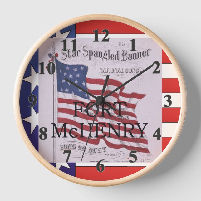 ABH Fort McHenry Uhr (Vorderseite)