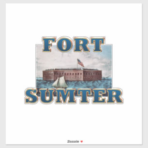 ABH Fort Sumter Aufkleber