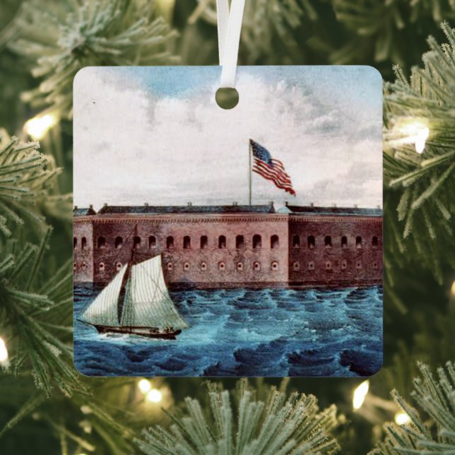 ABH Fort Sumter Metal Ornament Aus Metall (InSitu)