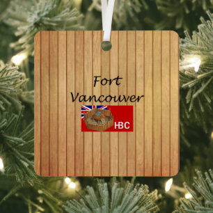 ABH Fort Vancouver Metal Ornament Aus Metall