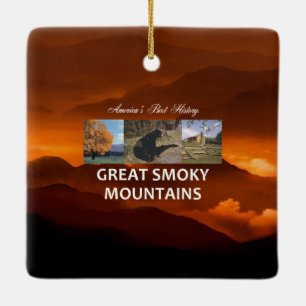 ABH Great Smoky Mountains Keramikornament