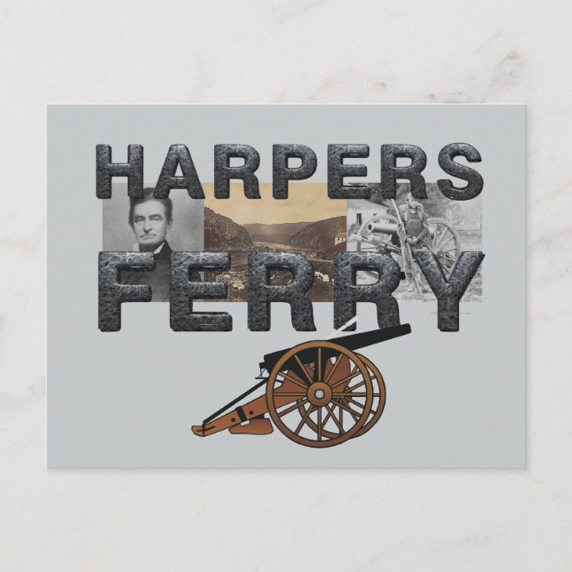 ABH Harper's Ferry Postkarte (Vorderseite)