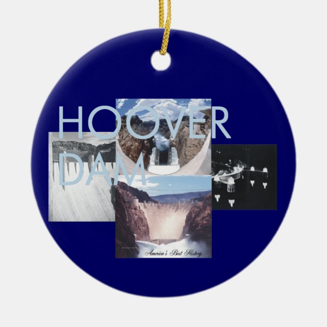 ABH Hooverdamm Keramik Ornament (Vorne)