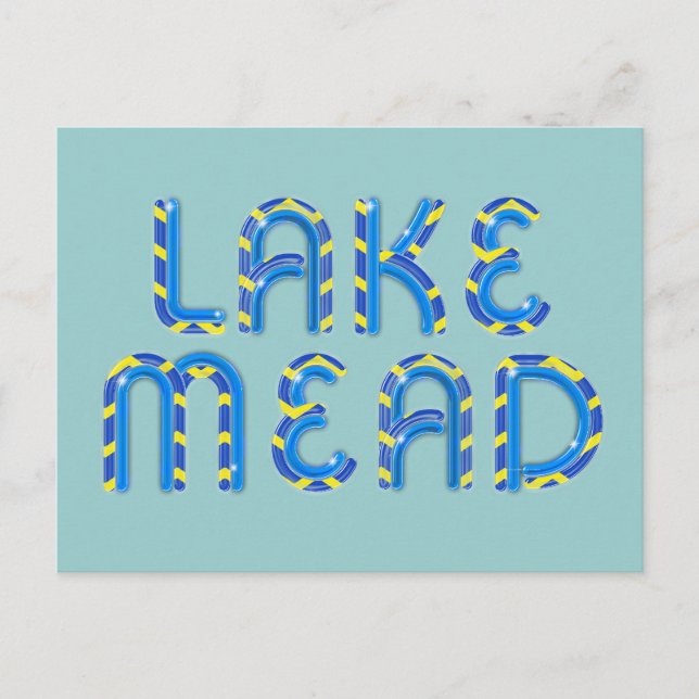 ABH Lake Mead Postkarte (Vorderseite)