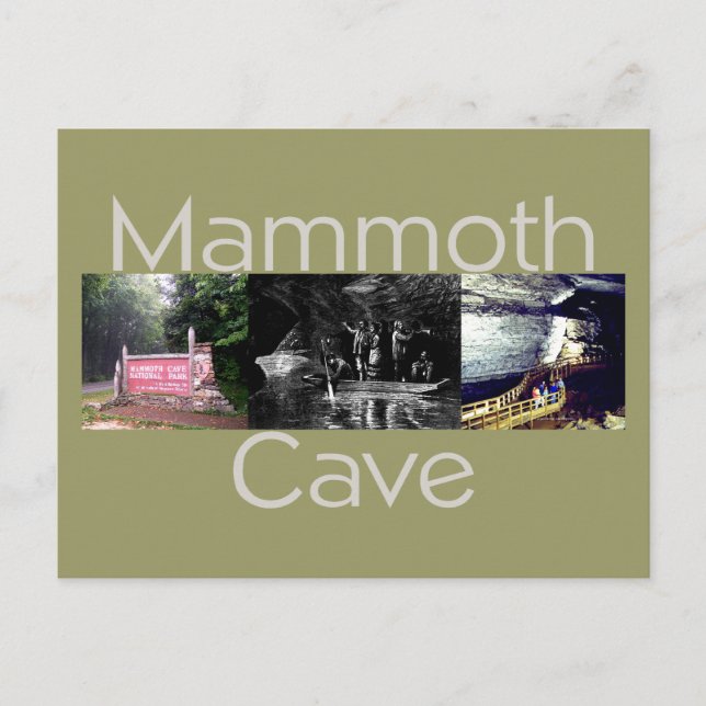 ABH Mammoth Cave Postkarte (Vorderseite)
