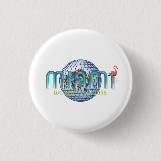 ABH Miami World's Fair 2035 Button (Vorderseite)