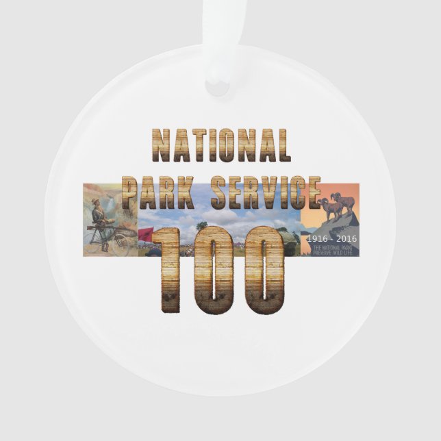 ABH National Park Service 100 Ornament (Vorderseite)
