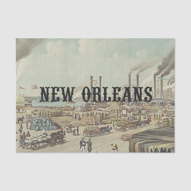 ABH New Orleans Seidenpapier (Vorderseite)
