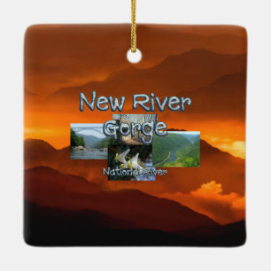 ABH New River Gorge Keramikornament