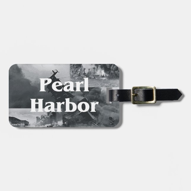 ABH Pearl Harbor Gepäckanhänger (Vorderseite horizontal)