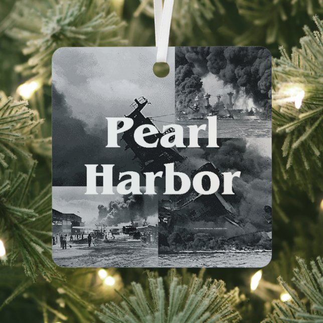 ABH Pearl Harbour Ornement métallique (Insitu)