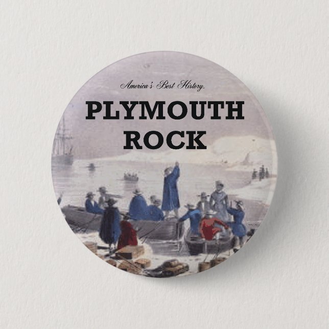ABH Plymouth Rock Button (Vorderseite)