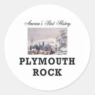 ABH Plymouth Rock Runder Aufkleber