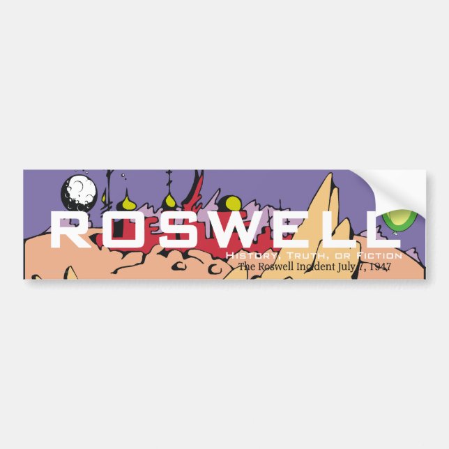 ABH Roswell Autoaufkleber (Vorne)